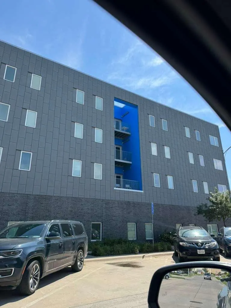 Newman Center Catholic Church — Dri-Design metal wall panel installation. (9/10)